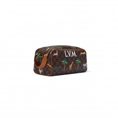 LOUIS VUITTON MASTER & THE DARJEELING LIMITED DOPP KIT CANVAS N40889 (28*16.5*15cm)